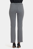 NYDJ Marilyn Straight Jeans In Petite With High Rise And 29" Inseam - Lunar Stone