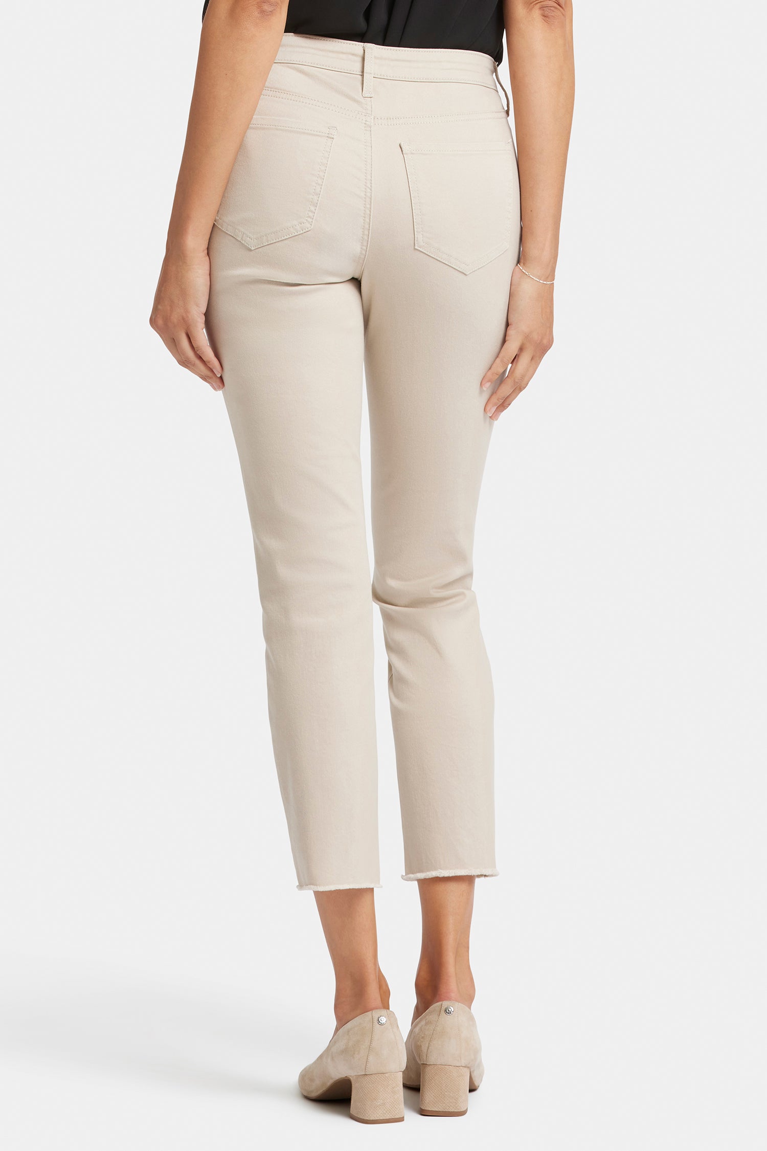 Teresa Wide Leg Ankle Jeans In Petite With 3