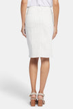 NYDJ High Waist Skirt In Petite - Beach Cruise Stripe