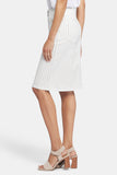 NYDJ High Waist Skirt In Petite - Beach Cruise Stripe