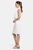 NYDJ High Waist Skirt In Petite - Beach Cruise Stripe