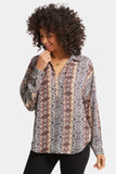 NYDJ Becky Blouse In Petite - Ottavia