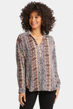 NYDJ Becky Blouse In Petite - Ottavia