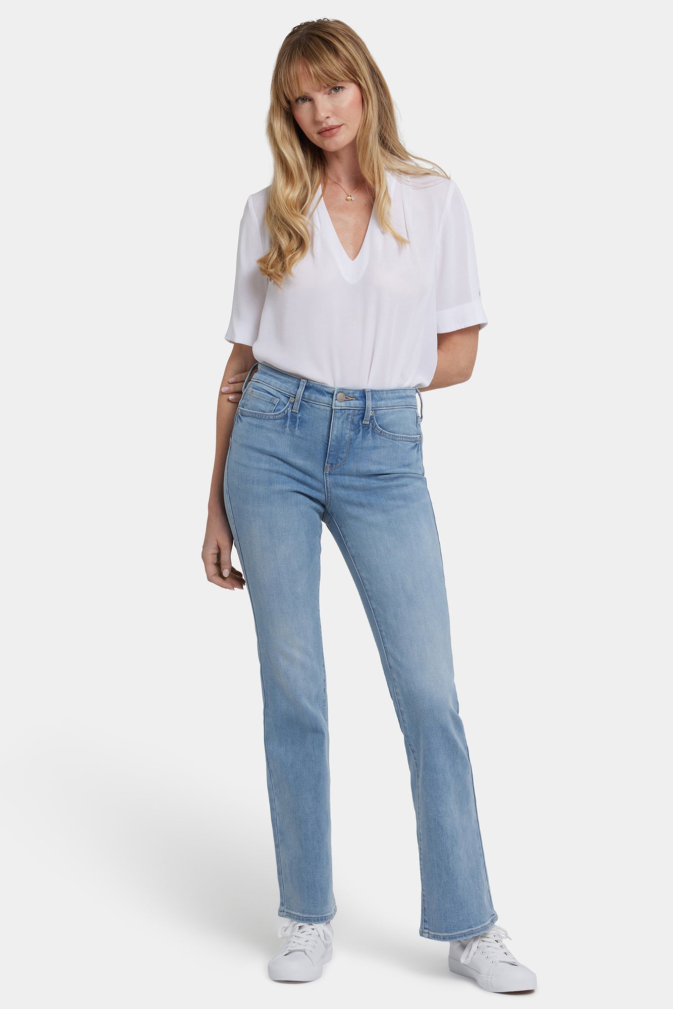 NYDJ Barbara Bootcut Jeans In Petite - Majestic Dusk