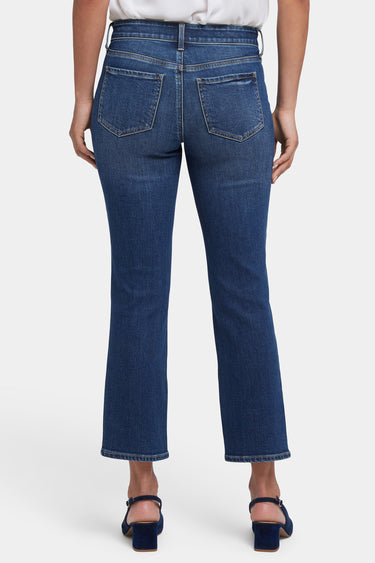 NYDJ Marilyn Straight Ankle Jeans In Petite - Rio Rapids