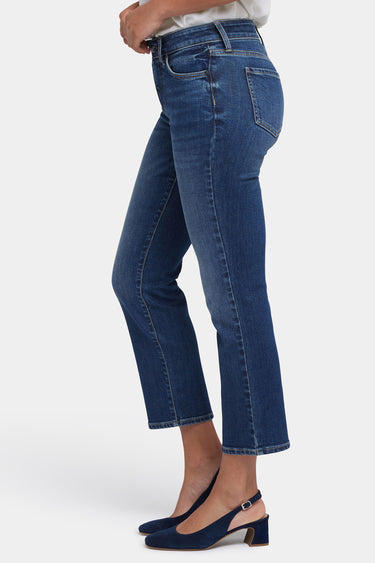 NYDJ Marilyn Straight Ankle Jeans In Petite - Rio Rapids