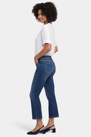 NYDJ Marilyn Straight Ankle Jeans In Petite - Rio Rapids
