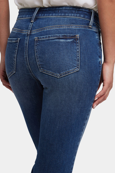 NYDJ Marilyn Straight Ankle Jeans In Petite - Rio Rapids