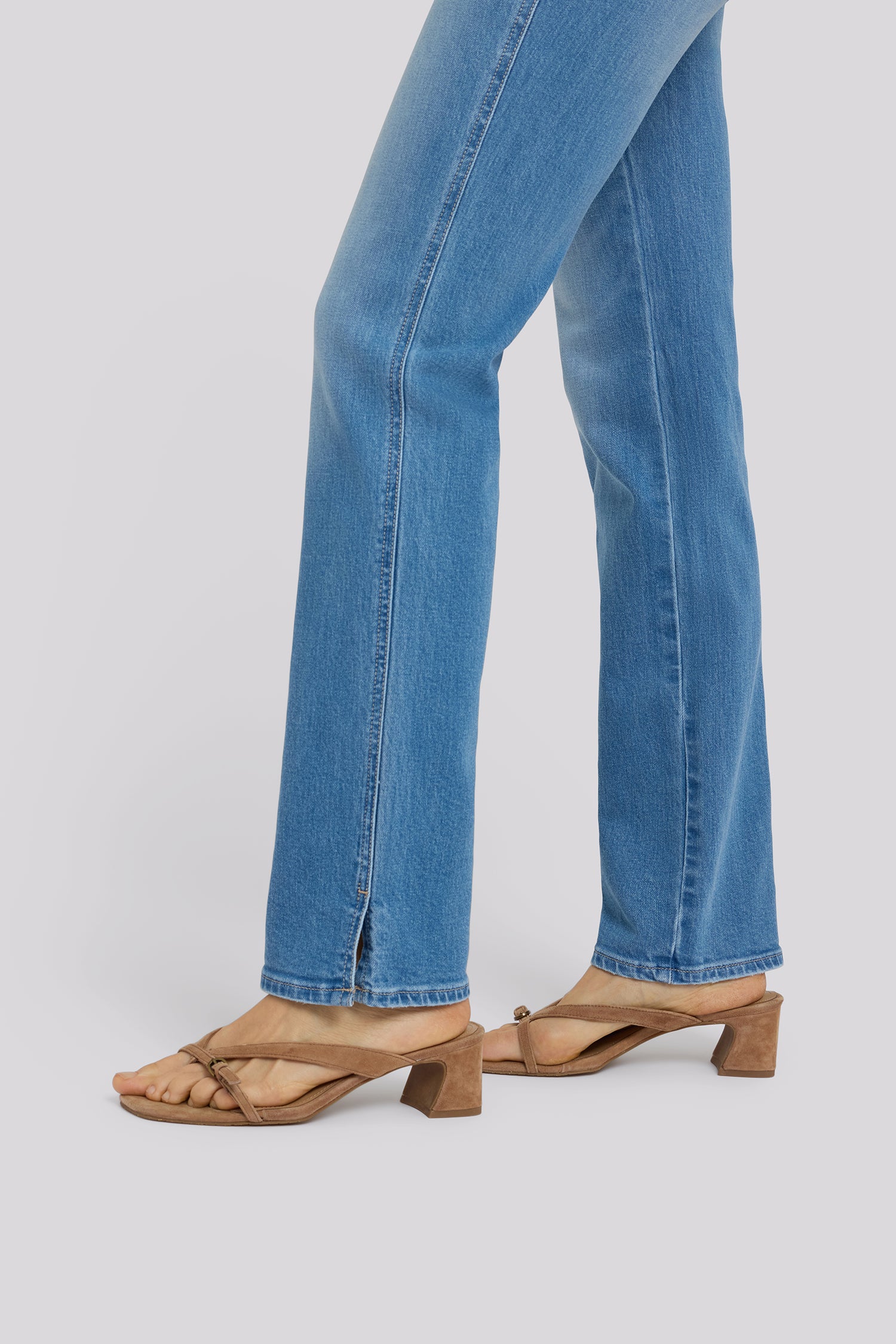 Marilyn Straight Jeans In Petite With Clean Front, Back Darts And