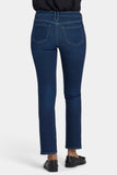 NYDJ Sheri Slim Jeans In Petite With Utility Pockets - Ink Skyline