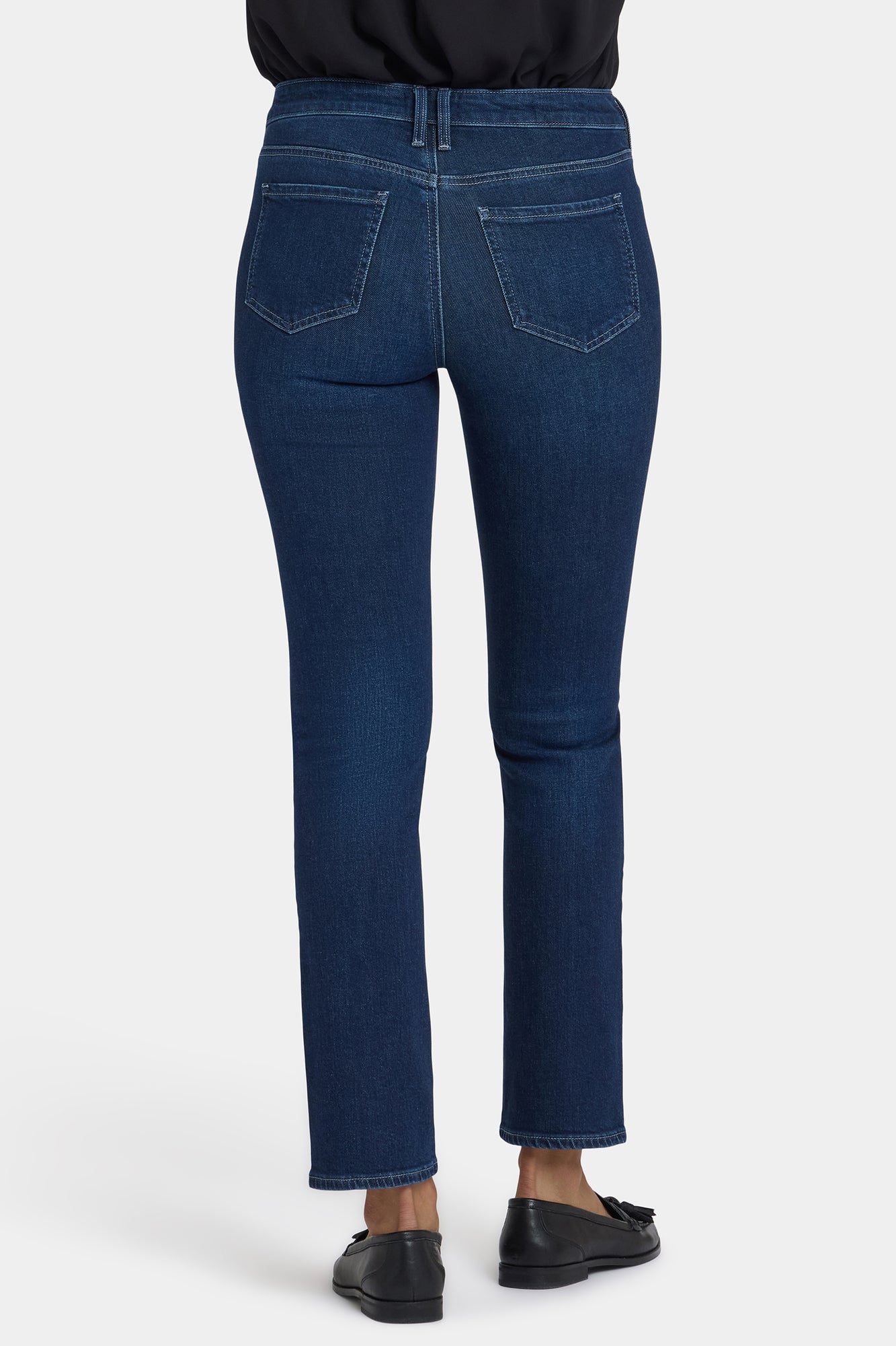 NYDJ Sheri Slim Jeans In Petite With Utility Pockets - Ink Skyline