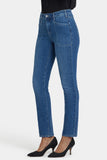 NYDJ Sheri Slim Jeans In Petite With Utility Pockets - Opera Blue