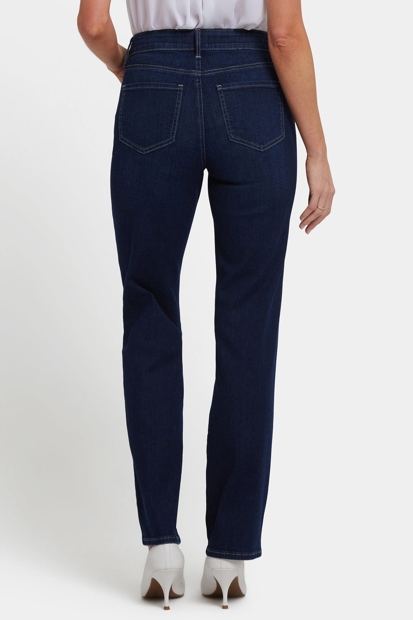 NYDJ Marilyn Straight Jeans In Petite With High Rise And 29