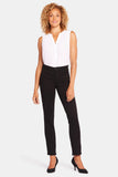 NYDJ Sheri Slim Jeans In Petite - Black