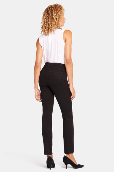 NYDJ Sheri Slim Jeans In Petite - Black