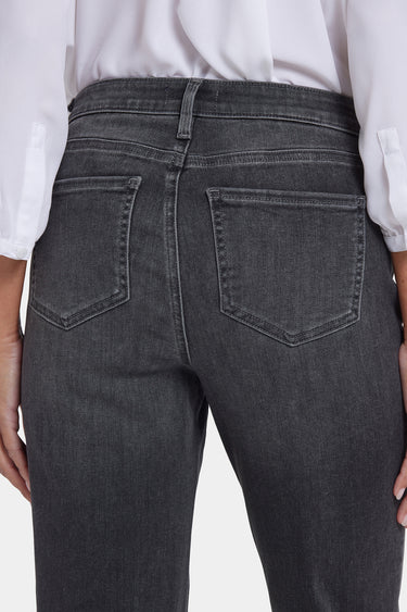 NYDJ Sheri Slim Jeans In Petite With High Rise - Gloomy Marais