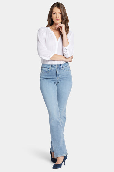 NYDJ Blake Slim Flared Jeans In Petite With High Rise - Haley