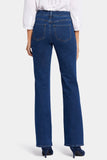 NYDJ Blake Slim Flared Jeans In Petite With High Rise - Quinn