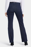 NYDJ Blake Slim Flared Jeans In Petite With High Rise - Rinse