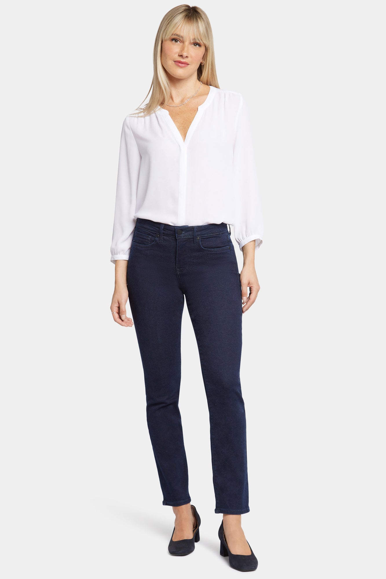 NYDJ Sheri Slim Jeans In Petite - Rinse