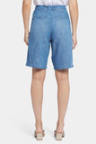 NYDJ Relaxed Denim Bermuda Shorts In Petite With High Rise - Corfu