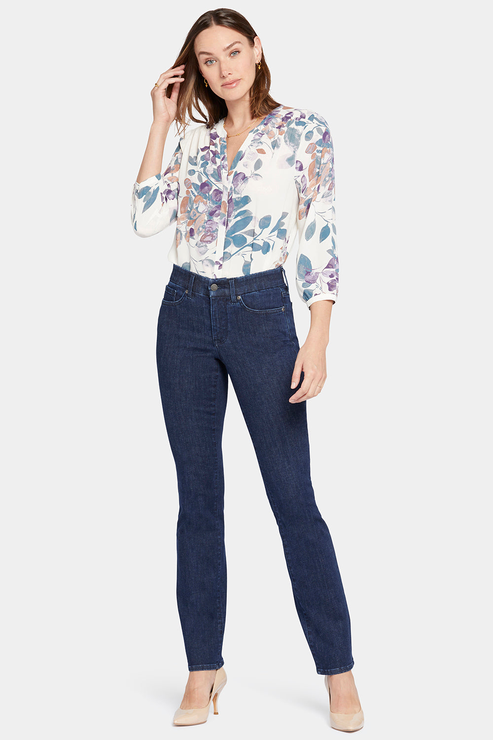 Nydj Straight Leg Jeans Waist-Match™ Marilyn Straight Jeans In