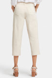 NYDJ Utility Pants In Petite In Stretch Twill With High Rise - White Creek