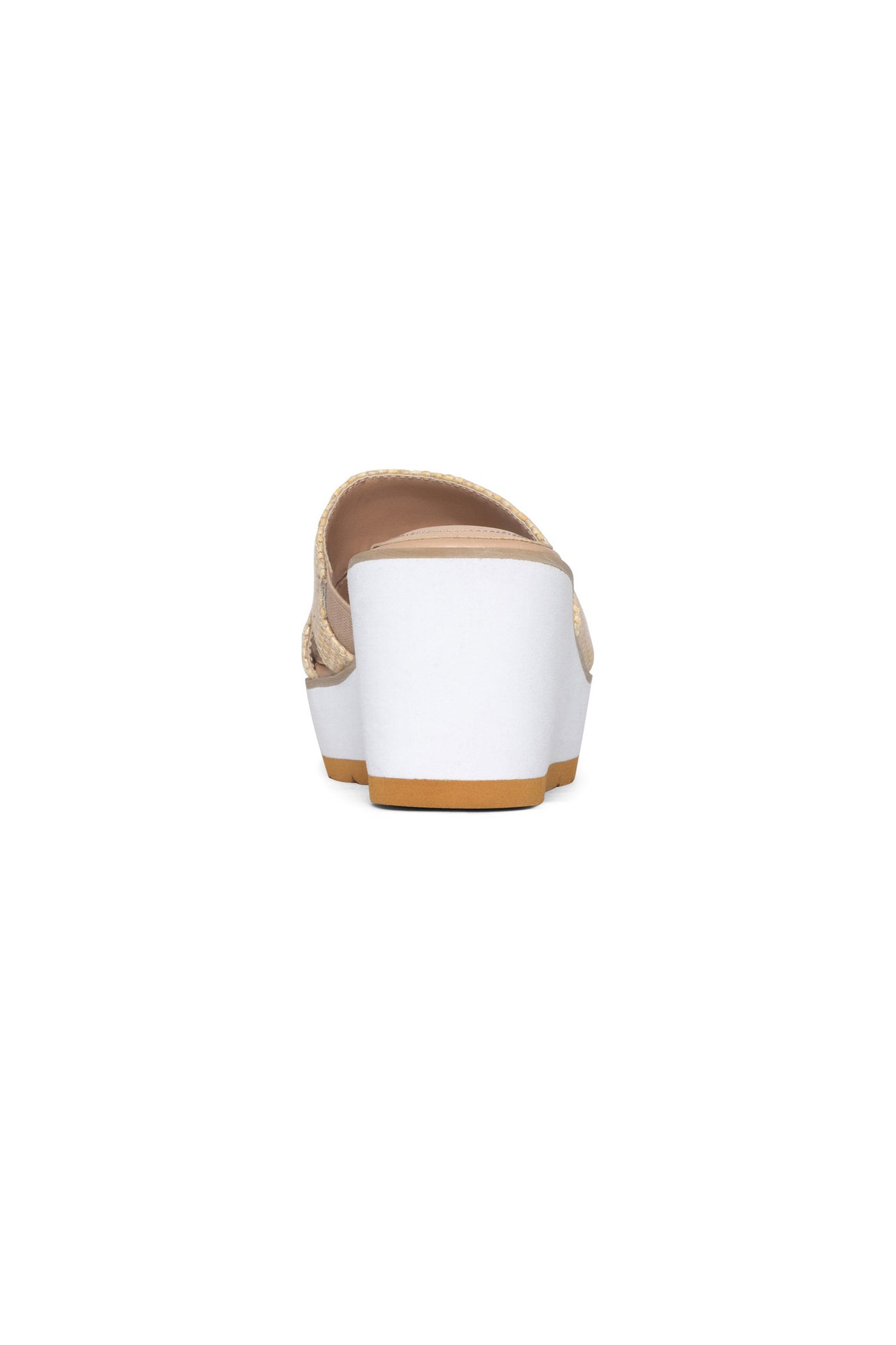 NYDJ Raizy Wedge Sandals In Jute - Ecru