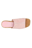 NYDJ Rysa Wedge Sandals In Kid Suede - Rose