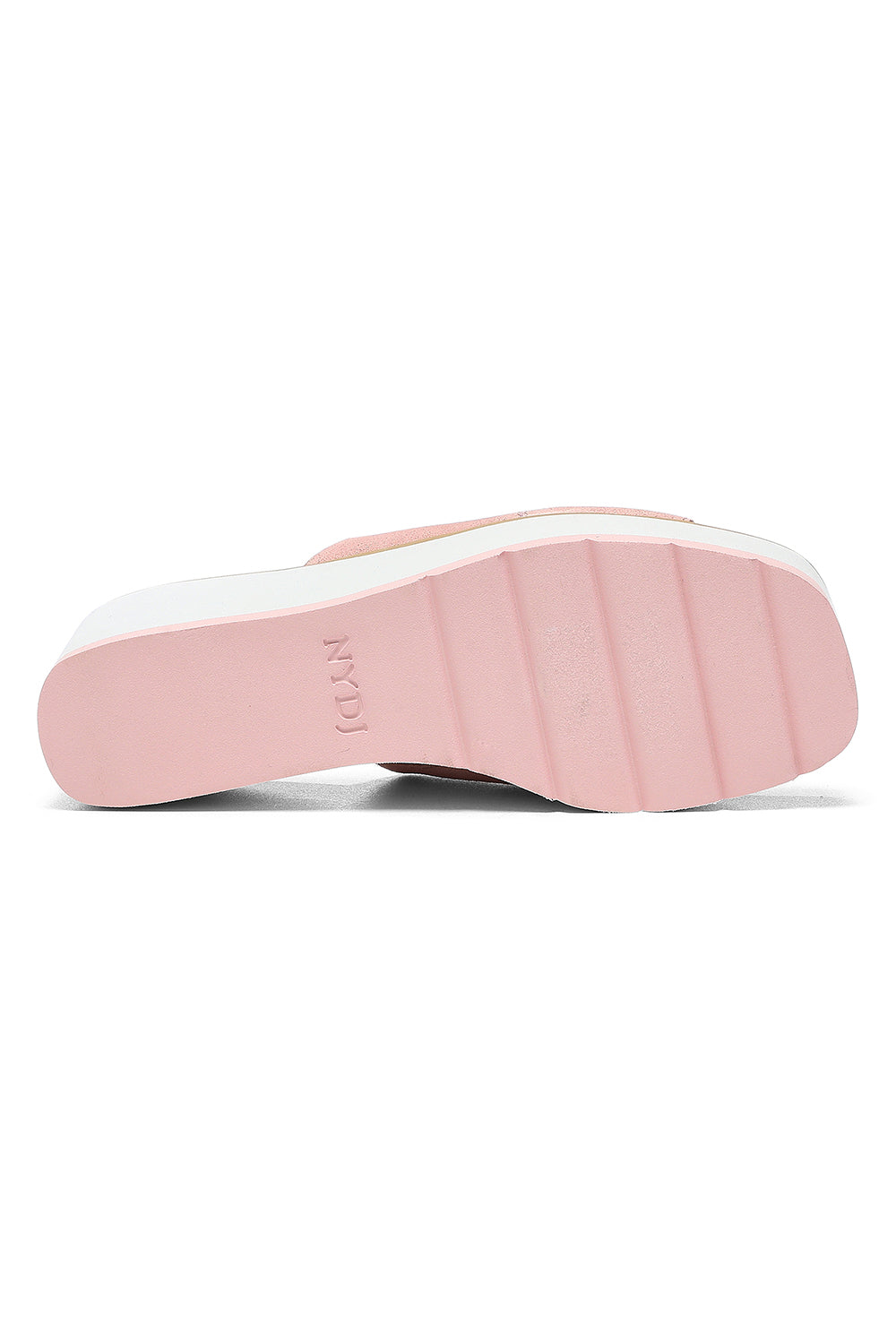 NYDJ Rysa Wedge Sandals In Kid Suede - Rose