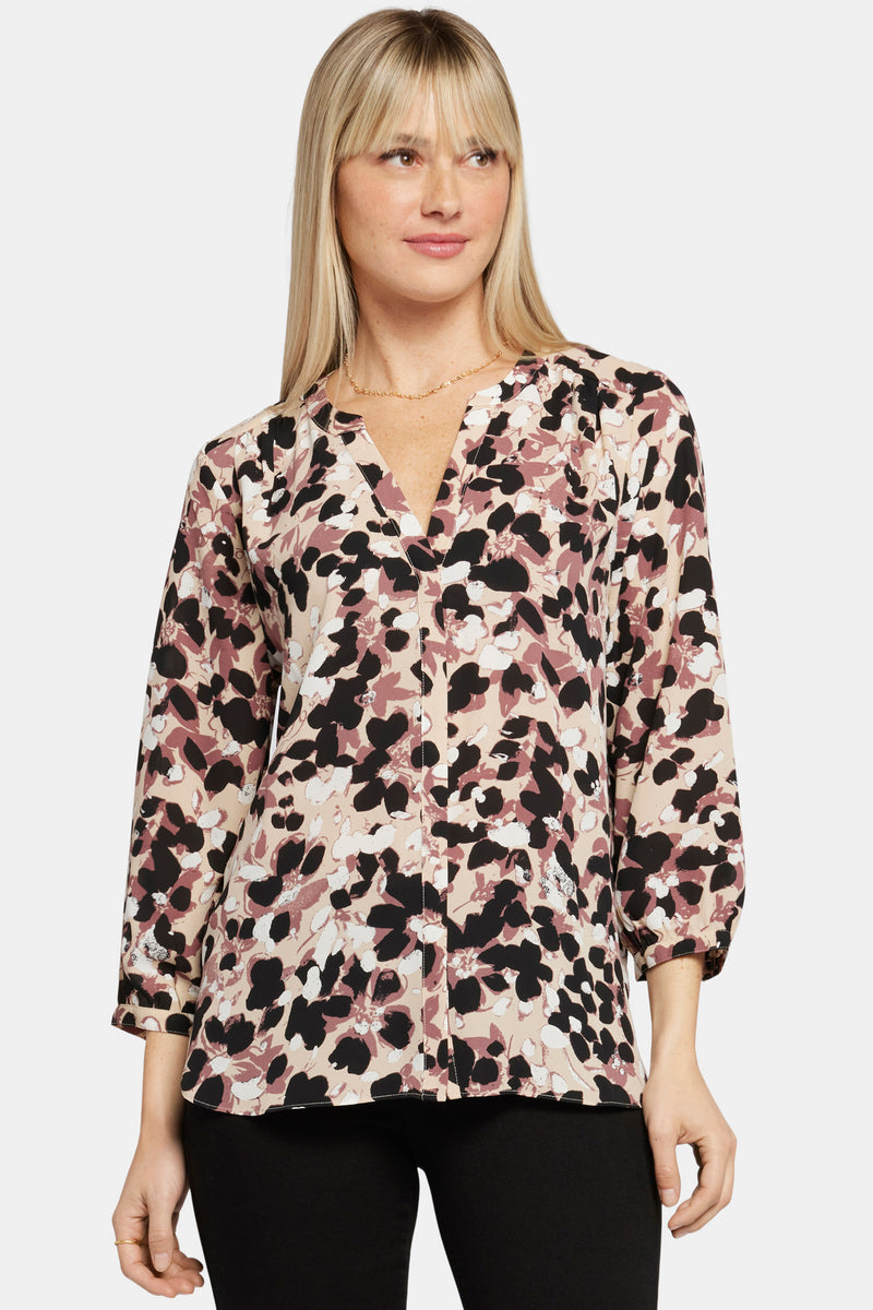 NYDJ Pintuck Blouse - Ellendale