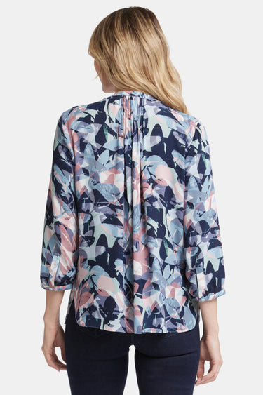 NYDJ Pintuck Blouse - Cloud Nine