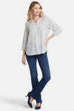 NYDJ Pintuck Blouse - Sprinkle Dots