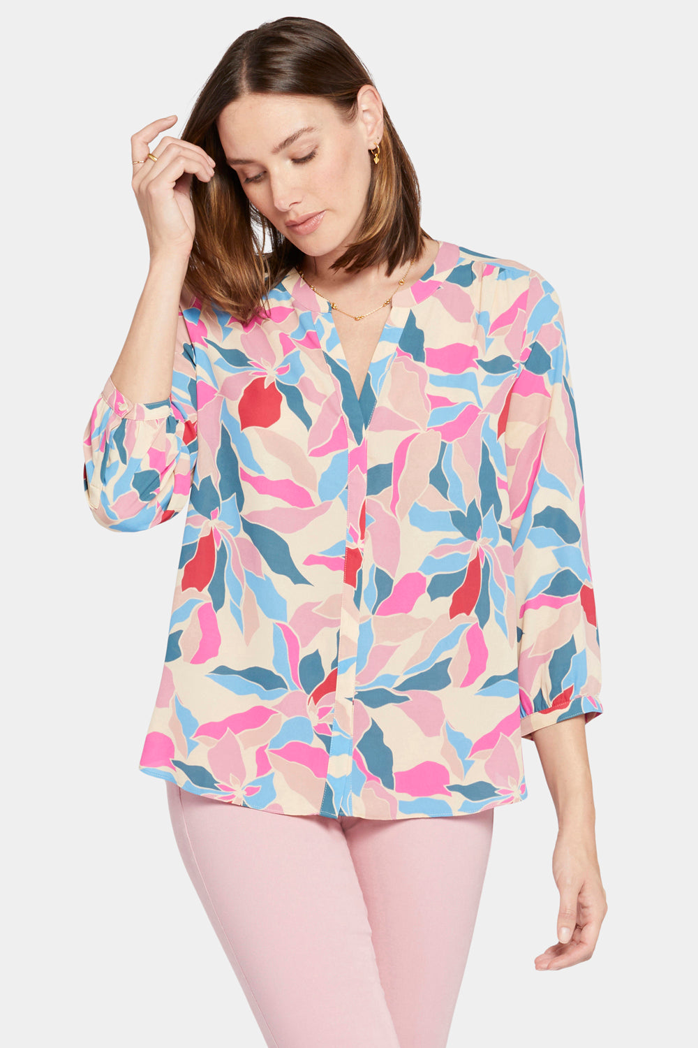 Pintuck Blouse - Graceway | NYDJ