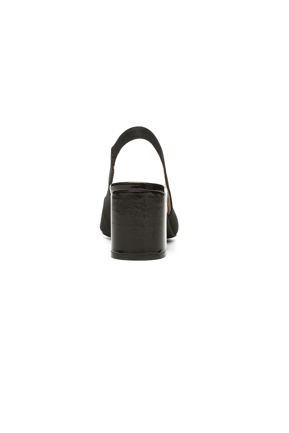 Sanya Slingback Heels In BlackLast™ Denim - Black Black | NYDJ