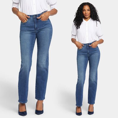 Click here to shop women's Bailey straight jeans