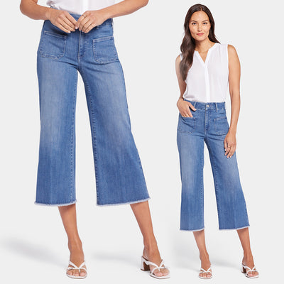 Click here to shop women's Patchie Wide Leg Capris