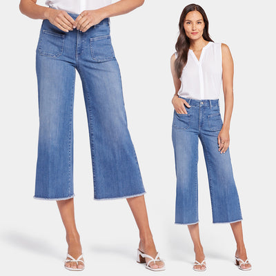 Shop Patchie Wide Leg Capris