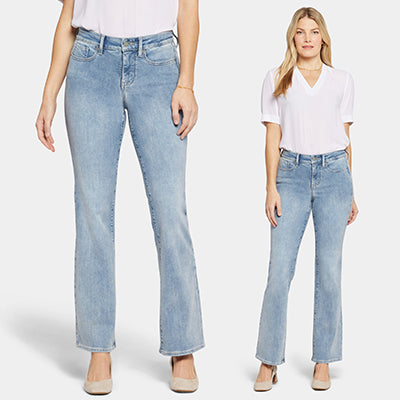 Click here to shop women's Blake Slim Flared Jeans