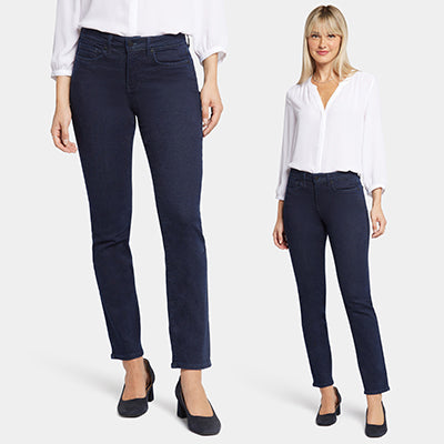 Click here to shop women's Sheri slim jeans