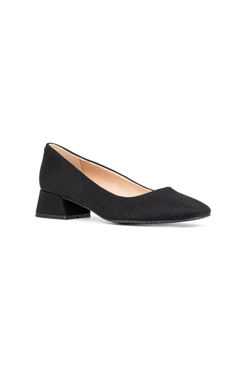 NYDJ Teddie Pumps In Denim - Black