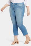 NYDJ Marilyn Straight Ankle Jeans In Plus Size - Mesmerize