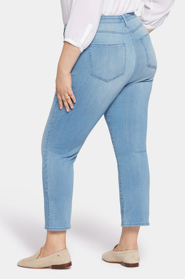 NYDJ Slim Bootcut Ankle Jeans In Plus Size In Sure Stretch® Denim - Lustre