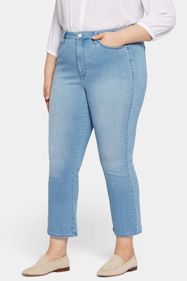 NYDJ Slim Bootcut Ankle Jeans In Plus Size In Sure Stretch® Denim - Lustre