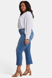 NYDJ Marilyn Straight Ankle Jeans In Plus Size In Sure Stretch® Denim  - Blue Island