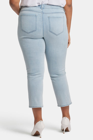 NYDJ Marilyn Straight Ankle Jeans In Plus Size In Sure Stretch® Denim - Mykonos