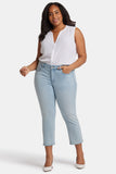 NYDJ Marilyn Straight Ankle Jeans In Plus Size In Sure Stretch® Denim - Mykonos