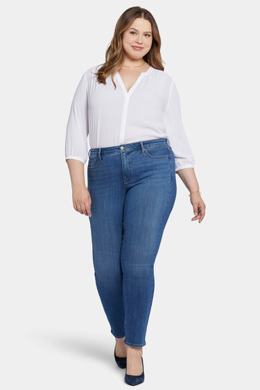 NYDJ Sheri Slim Jeans In Plus Size In Sure Stretch® Denim - Rockford