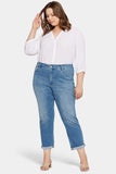 NYDJ Margot Girlfriend Jeans In Plus Size With High Rise - Stunning