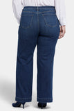 NYDJ Teresa Wide Leg Jeans In Plus Size With 1 1/2" Hems - Cambridge